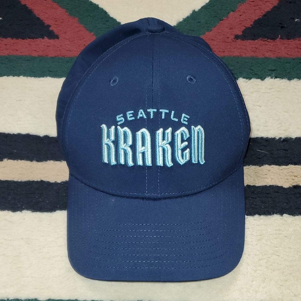 Fanatics Navy Seattle Kraken Hat